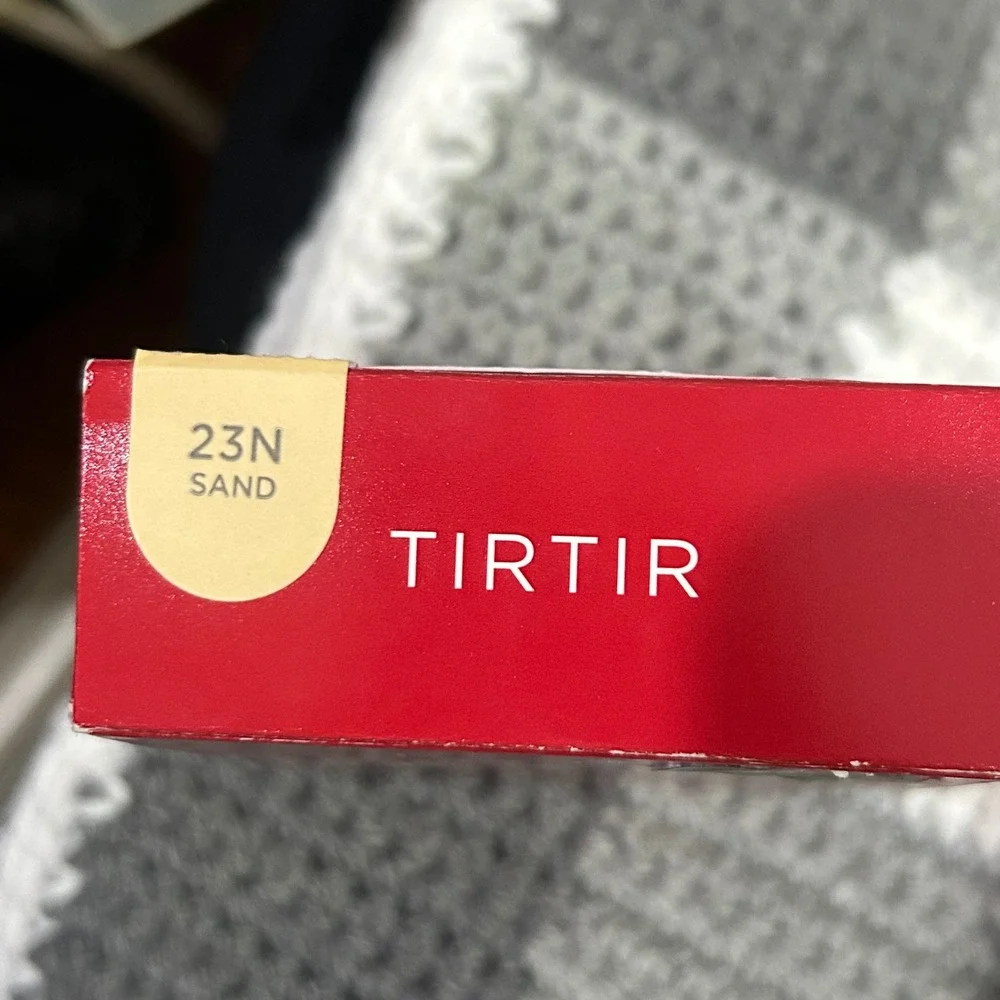 TIRTIR Mask Fit Red Cushion Foundation 23N Sand K-Beauty Viral‎ Glass Skin Glow
